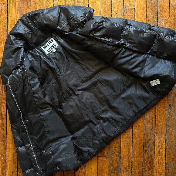 Walter Baker Genesis Oversized Puffer Jacket‎ Women XS Black Streetwear Designer - Picture 5 of 7